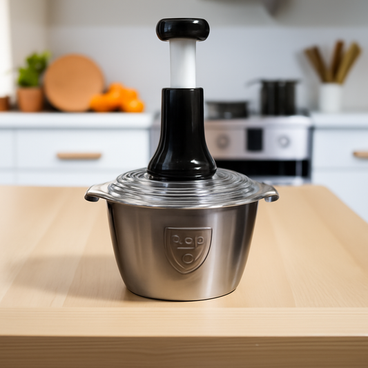 Stainless Steel Push Chopper